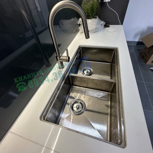 Chậu rửa bát KONOX KN8745DUB - 27