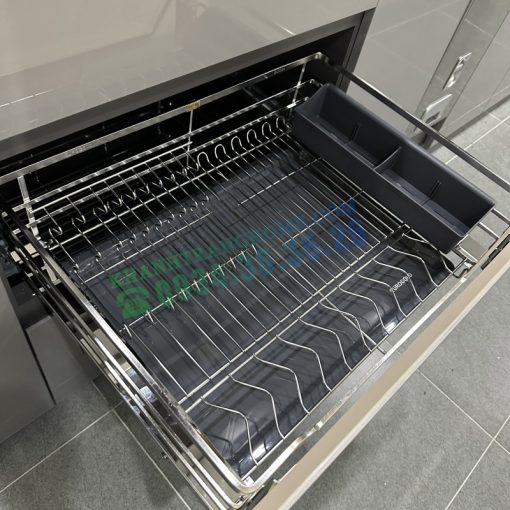 Gía xoong nồi chén đĩa đa năng Eurogold inox 304 EP70 - 23