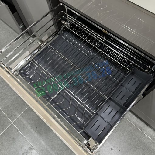 Gía xoong nồi chén đĩa đa năng Eurogold inox 304 EP70 - 25