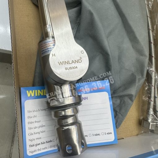VÒI RỬA CHÉN NÓNG LẠNH WINLAND Q-631 - 9