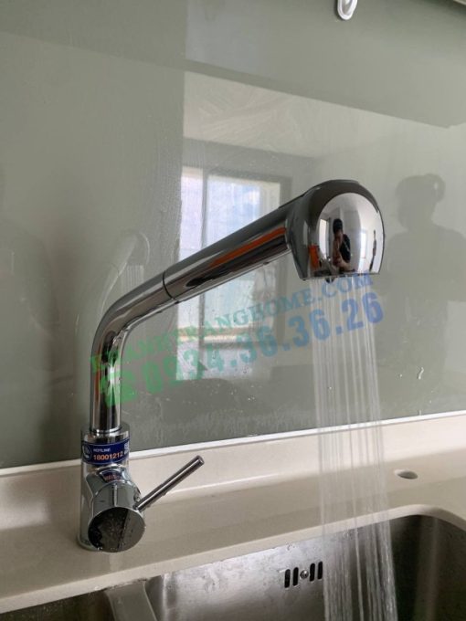 Vòi Rửa Chén Malloca K119N9 - Vòi dây rút mạ Chrome - 10