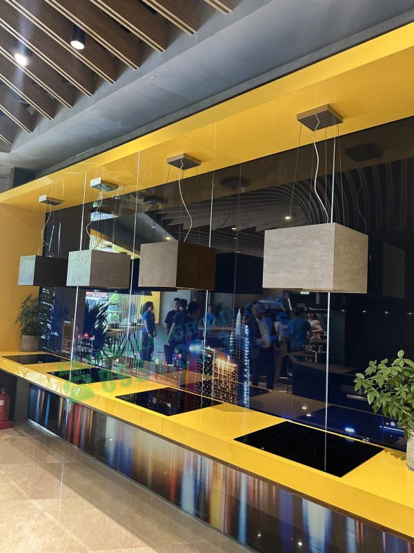 Máy hút mùi đảo Malloca CONCRETE K-400 - 36