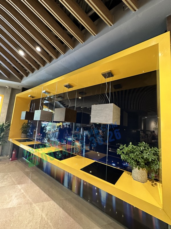 Máy hút mùi đảo Malloca CONCRETE K-400 - 40