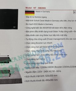Bếp Từ Domino KAFF KF-SM200II - 72 Bếp Từ Domino KAFF KF-SM200II - 71