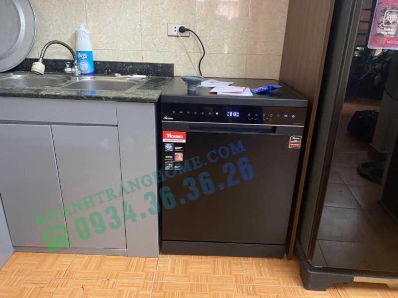 Máy Rửa Chén Bát Texgio TGFPCM795B 14 Bộ Sấy Khí Nóng Diệt Khuẩn UV - 111