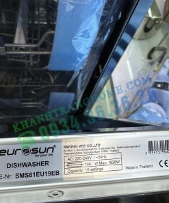 Máy rửa bát EUROSUN SMS81EU19EB (Black Serial 7+) - 98 Máy rửa bát EUROSUN SMS81EU19EB (Black Serial 7+) - 97