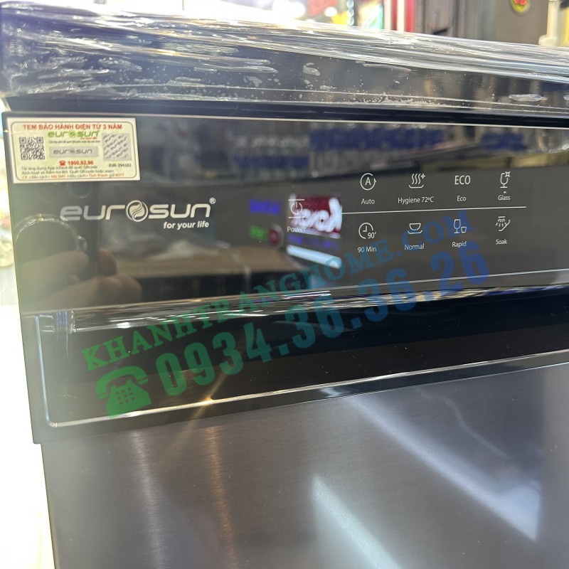 Máy rửa bát EUROSUN SMS81EU19EB (Black Serial 7+) - 96