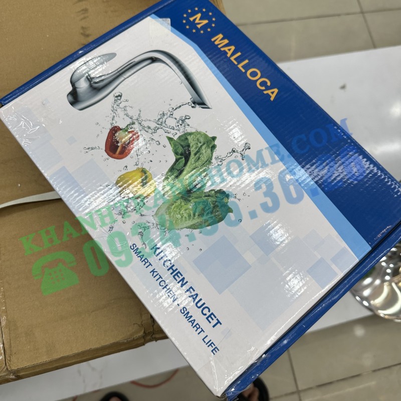 Vòi Rửa Chén Malloca K140 - Vòi dây rút mạ Chrome - 66 Vòi Rửa Chén Malloca K140 - Vòi dây rút mạ Chrome - 65