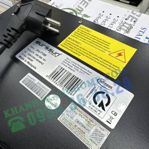 Bếp Từ Đơn Eurosun EU-T199 - 37