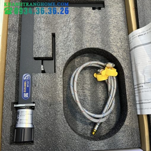 Vòi sơn giả đá màu đen Malloca K131BL (màu đen) - 5