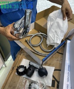 Vòi Rửa Chén Malloca K140 - Vòi dây rút mạ Chrome - 47 Vòi Rửa Chén Malloca K140 - Vòi dây rút mạ Chrome - 46