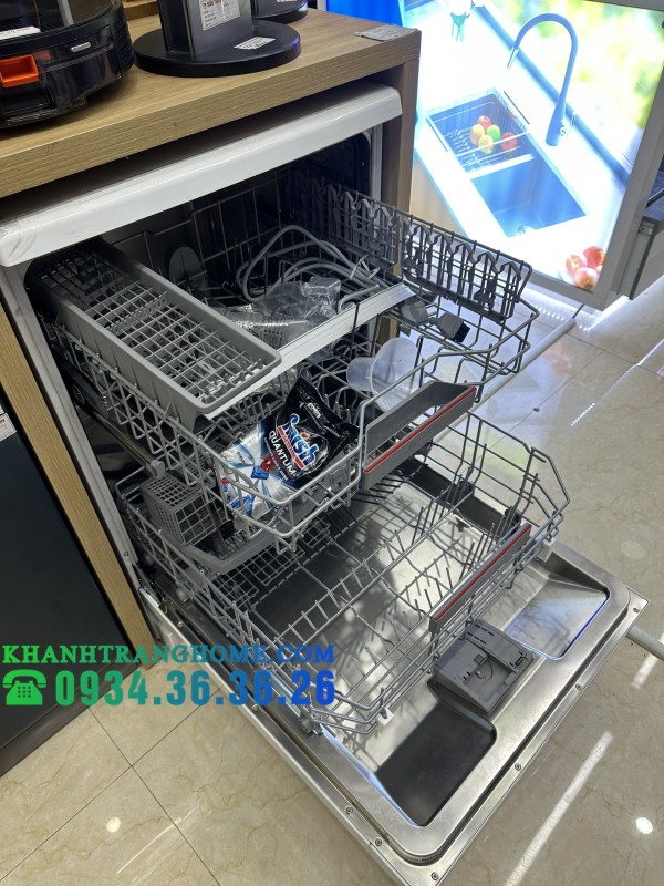 MÁY RỬA BÁT BOSCH ĐỘC LẬP SMS4HAW48E SERIE 4 13 BỘ - 59
