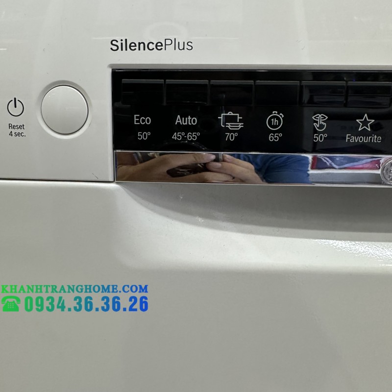 MÁY RỬA BÁT BOSCH ĐỘC LẬP SMS4HAW48E SERIE 4 13 BỘ - 67