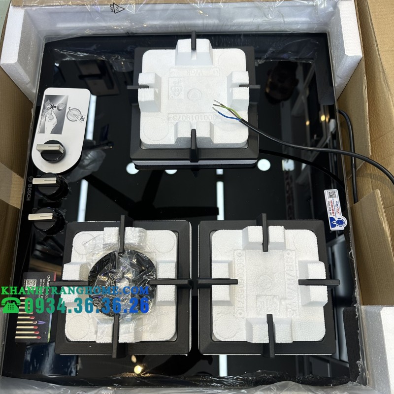 Bếp gas Bosch PPC6A6B20 series 6 - 170 Bếp gas Bosch PPC6A6B20 series 6