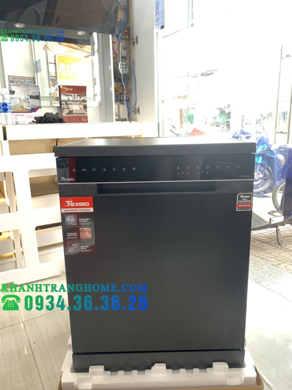 Máy Rửa Chén Bát Texgio TGFPCM795B 14 Bộ Sấy Khí Nóng Diệt Khuẩn UV - 95