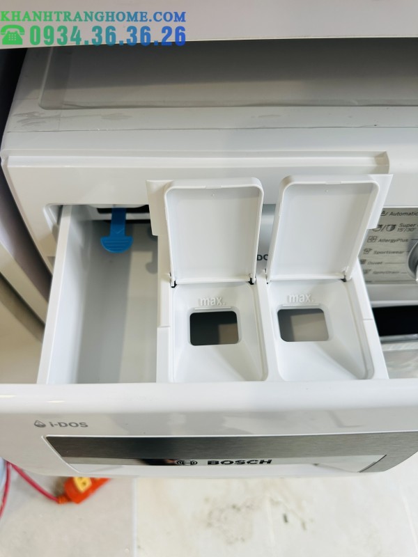 MÁY GIẶT BOSCH WGG254A0SG SERIE 6 KHỐI LƯỢNG GIẶT 10KG CÔNG NGHÊ I-DOS THÔNG MINH - 250 MÁY GIẶT BOSCH WGG254A0SG SERIE 6 KHỐI LƯỢNG GIẶT 10KG CÔNG NGHÊ I-DOS THÔNG MINH - 249