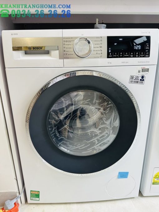 MÁY GIẶT BOSCH WGG254A0SG SERIE 6 KHỐI LƯỢNG GIẶT 10KG CÔNG NGHÊ I-DOS THÔNG MINH - 90