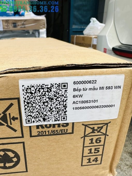 Bếp Điện Từ Malloca MI 593 WN Mặt Kính 3 Bếp - 46