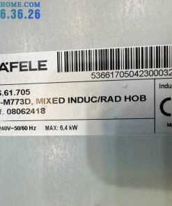 BẾP TỪ KẾT HỢP ĐIỆN HAFELE 3 VÙNG NẤU HC-M773D 536.61.705 - 216 BẾP TỪ KẾT HỢP ĐIỆN HAFELE 3 VÙNG NẤU HC-M773D 536.61.705 - 215