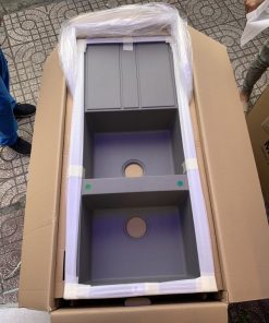 Chậu đá Malloca Titanium K-50073 / Màu xám / Phủ nano kháng khuẩn - 26