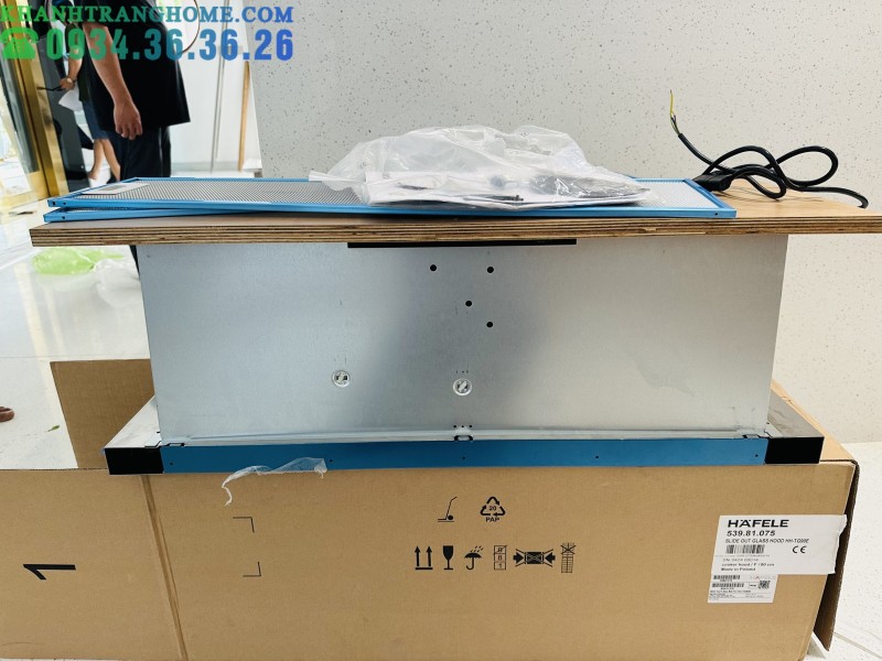 Máy hút mùi âm tủ Hafele HH-TG90E 539.81.075 - 170