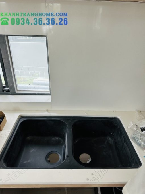CHẬU ĐÁ HAFELE HS19-GEN2R90 MÀU BLACK 570.35.380 - 63