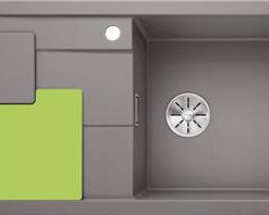 Chậu Rửa Bát BLANCO SITY XL 6 Alu Thiết Kế Thanh Lịch Kiểu Dáng Hiện Đại