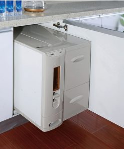 Thùng Gạo Âm Tủ 3 Khoang Grob