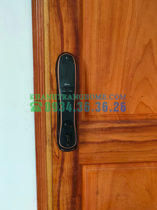 Khóa cửa vân tay DEMAX SL668 BL tiêu chuẩn Đức - 29