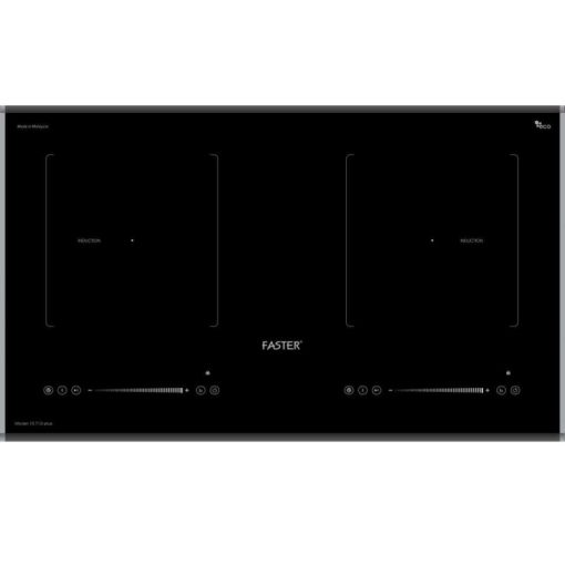 BẾP TỪ PHÍM TRƯỢT SLIDE BO VIỀN NHÔM FASTER FS712I PLUS