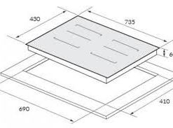 Bếp từ âm 2 vùng nấu Eurosun EU-T706Max