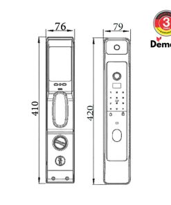 KHOÁ NHẬN DIỆN KHUÔN MẶT DEMAX SL928 DG
