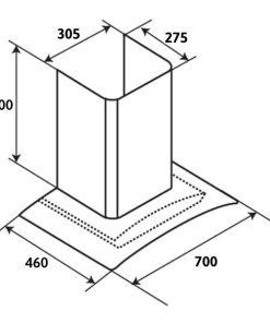 Máy hút mùi Pramie AP15-700 - 7 Máy hút mùi Pramie AP15-700