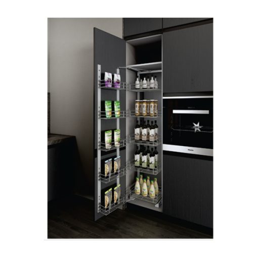 TỦ KHO INOX 304 5 TẦNG CAO CẤP CÁNH MỞ FASTER FS 34505SS