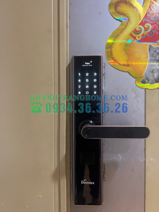 Khóa thông minh DEMAX SL638 RM tiêu chuẩn Đức - 6