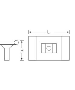 Tay nắm tủ GRÖß cổ điển màu PVD vàng gold GK-1U Grob - 6 Tay nắm tủ GRÖß cổ điển màu PVD vàng gold GK-1U Grob - 5
