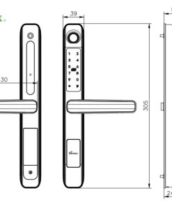 Khóa chống nước DEMAX SL101 BL tiêu chuẩn Đức - 38 Khóa chống nước DEMAX SL101 BL tiêu chuẩn Đức - 37