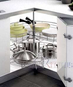 Mâm xoay Inox nan bóng mờ 3/4-270 Kit Plus DK.270