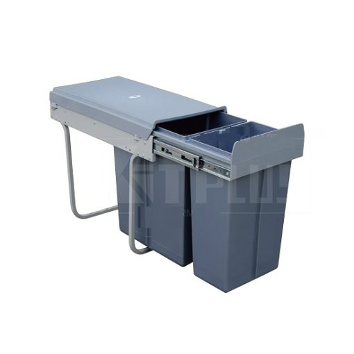 Thùng rác ray trượt 2 ngăn Kit Plus DF.30 - 1