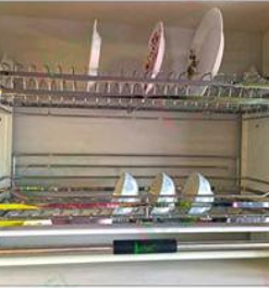 Edel -KỆ ÚP BÁT ĐĨA NÂNG HẠ AC.160S - AC.190S