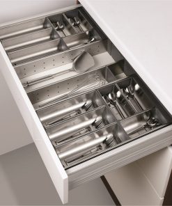 Khay chia thìa dĩa Inox 304 Grob
