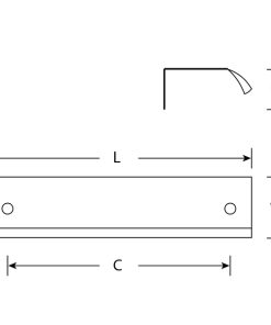 Tay nắm tủ GRÖß màu đen hợp kim GH-66 Grob - 6 Tay nắm tủ GRÖß màu đen hợp kim GH-66 Grob - 5