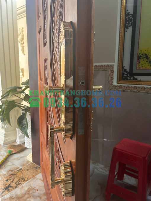Khóa thông minh DEMAX SL819 GOLD tiêu chuẩn Đức - 9