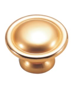 Tay nắm tủ GRÖß tròn Φ32*H25 mm màu vàng gold KHA-11 Grob