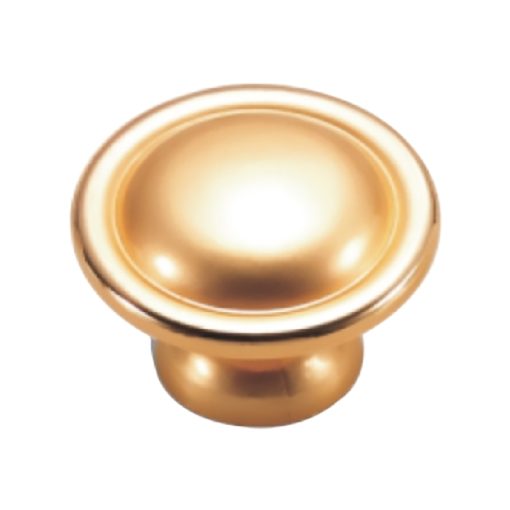 Tay nắm tủ GRÖß tròn Φ32*H25 mm màu vàng gold KHA-11 Grob - 1
