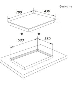 Bếp điện từ phím trượt slide bo viền nhôm FASTER FS712HI plus - 4 BẾP ĐIỆN TỪ PHÍM TRƯỢT SLIDE BO VIỀN NHÔM FASTER FS712HI PLUS
