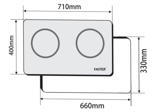 BẾP LÒ 2 TỪ FASTER – FS ID288