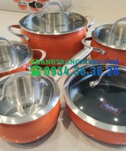 Bộ nồi Faster Luxury 555 - 7 BỘ NỒI FASTER LUXURY 555