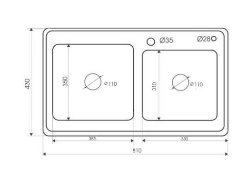 CHẬU RỬA BÁT FASTER FS 8143S