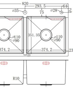 Chậu rửa bát Faster FS-8245HA - 4 CHẬU RỬA BÁT FASTER FS-8245HA